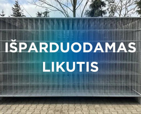 Įrankių nuoma - Mobili tvora Statybine Tvora Laikina Tvora - 3