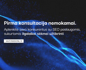 Seo, Ai Seo jūsų projektams. Nemokama konsultacija / Mantas Tamošaitis / Darbų pavyzdys ID 3018362