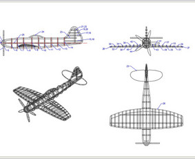 Brėžinių braižymas Autocad 2d ir 3d / Audrius Baniulis / Darbų pavyzdys ID 3020198