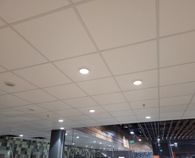 Statybos darbai - Armstrong Pakabinamų Lubų Montavimas - 4