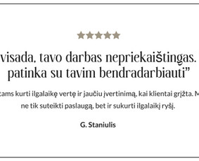 Cv ir Motyvacinių Laiškų Kūrimas // Linkedin Optimizacija / Vytautė Jurgaitytė / Darbų pavyzdys ID 3021840