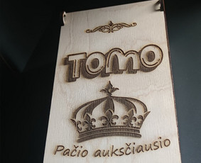 3D spausdinimas, lazerinis graviravimas, pjovimas / Boom Wood / Darbų pavyzdys ID 3022882