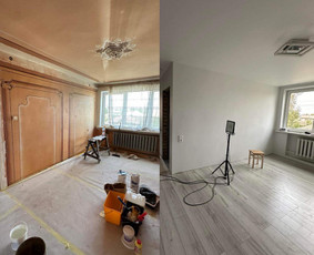 Sienų glaistymas - Vidaus apdaila - 1