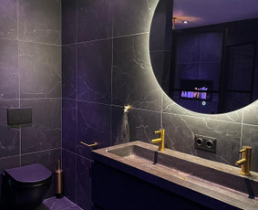 Vonios remontas - Vidaus apdaila, dažymas su mūsų dažais 2 kartus 7€/m2 - 4