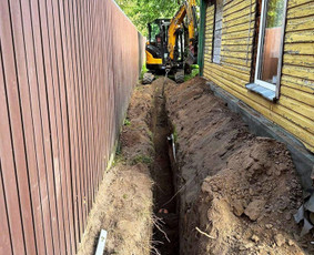 Lauko vandentiekio ir kanalizacijos įvedimas Kaune / UAB ERIS projektai / Darbų pavyzdys ID 3027202