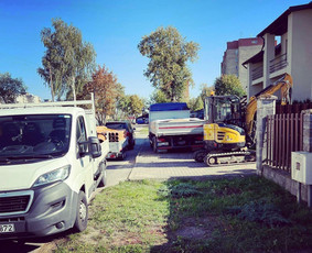 Lauko vandentiekio ir kanalizacijos įvedimas Kaune - Drenažo įrengimas - 1 Drenažo įrengimas - Lauko vandentiekio ir kanalizacijos įvedimas Kaune - 1