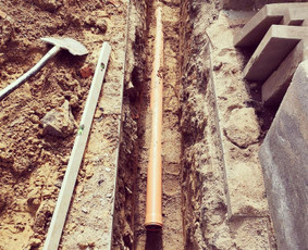 Lauko vandentiekio ir kanalizacijos įvedimas Kaune / UAB ERIS projektai / Darbų pavyzdys ID 3027304