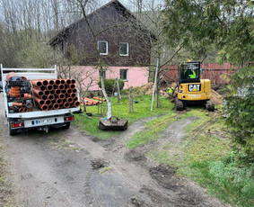 Lauko vandentiekio ir kanalizacijos įvedimas Kaune / UAB ERIS projektai / Darbų pavyzdys ID 3027338