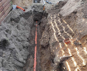 Lauko vandentiekio ir kanalizacijos įvedimas Kaune / UAB ERIS projektai / Darbų pavyzdys ID 3027352