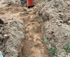 Lauko vandentiekio ir kanalizacijos įvedimas Kaune / UAB ERIS projektai / Darbų pavyzdys ID 3027370