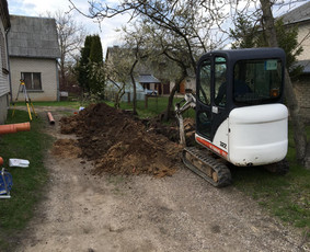 Lauko vandentiekio ir kanalizacijos įvedimas Kaune / UAB ERIS projektai / Darbų pavyzdys ID 3027400