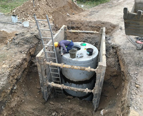 Lauko vandentiekio ir kanalizacijos įvedimas Kaune / UAB ERIS projektai / Darbų pavyzdys ID 3027418
