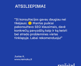 Seo, Ai Seo jūsų projektams. Nemokama konsultacija / Mantas Tamošaitis / Darbų pavyzdys ID 3030764