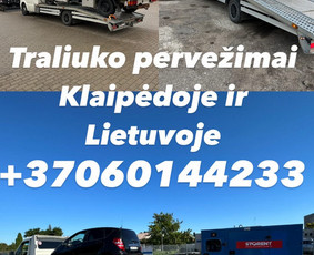 Pagalba kelyje,tralas,fiskaro pervežimai Klaipėda / Erento MB / Darbų pavyzdys ID 3031768