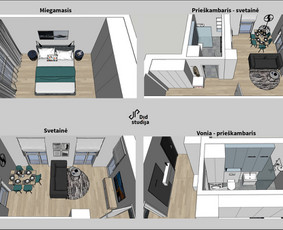 Interjero dizainas, konsultacijos / Jurgita Degulė / Darbų pavyzdys ID 3032646
