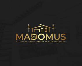 Madomus logotipas, a++ namai jums.