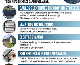 Eso rangovo aktai, el.instaliacija ir priežiūra / MB Elektros skydas / Darbų pavyzdys ID 3037156
