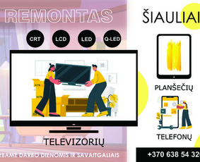 Buitinės technikos remontas - Televizorių remontas &Scaron;iauliuose - 1