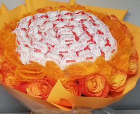 Valgomos puokštės - Gėlių pristatymas Alytuje - Balionų arka - 3