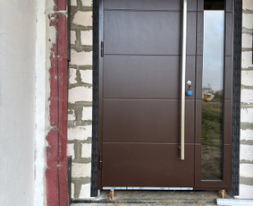 Šarvo durys ,Lauko A +durys, Sandėliuko, Garažo vartų gamyba / Andzej / Darbų pavyzdys ID 3041068