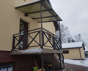 Ar.ka kalviški darbai - Laiptų turėklai - 4 Laiptų turėklai - Ar.ka kalviški darbai - 4