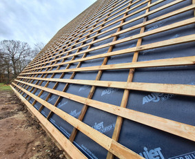 Stogų dengimas, šiltinimas pučiama vata ,stogo renovacija, / MB "Spalvotas plienas" / Darbų pavyzdys ID 3046842