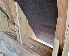 Stogų dengimas, šiltinimas pučiama vata ,stogo renovacija, / MB "Spalvotas plienas" / Darbų pavyzdys ID 3046850