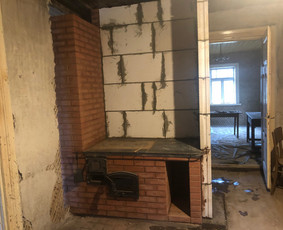 Krosnis židinys pečiukas remontas statyba / Krosniu Meistras / Darbų pavyzdys ID 3050378