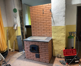 Krosnis židinys pečiukas remontas statyba / Krosniu Meistras / Darbų pavyzdys ID 3050424