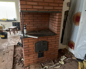 Krosnis židinys pečiukas remontas statyba / Krosniu Meistras / Darbų pavyzdys ID 3050430