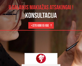 Grožio paslaugos - Ilgalaikis makiažas Klaipėda Studija Ingida Permanent - 1