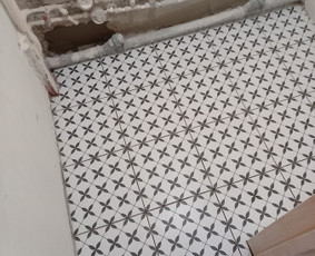 Plytelių klijavimas - Vidaus apdailos darbai - 2