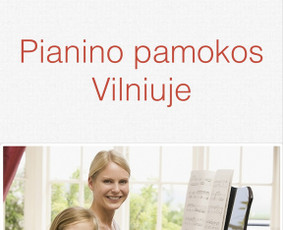 Fortepijono pamokos - Muzikos pamokas - 1