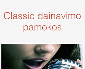 Privačios vokalo pamokos - Muzikos pamokas - 2