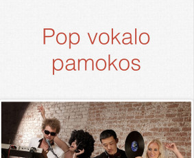 Privačios vokalo pamokos - Muzikos pamokas - 1