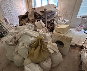 Statybinių atliekų išvežimas - Krovinių pervežimas / Perkraustymas / Šiukšlių išvežimas. - 1