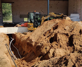 Mini Cat ekskavatoriaus / Mini Bobcat Mt100 paslaugos - Inžinerinių tinklų įrengimas - 3 Inžinerinių tinklų įrengimas - Mini Cat ekskavatoriaus / Mini Bobcat Mt100 paslaugos - 3