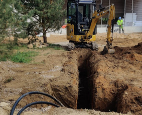Mini Cat ekskavatoriaus / Mini Bobcat Mt100 paslaugos - Inžinerinių tinklų įrengimas - 2 Inžinerinių tinklų įrengimas - Mini Cat ekskavatoriaus / Mini Bobcat Mt100 paslaugos - 2