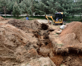 Mini Cat ekskavatoriaus / Mini Bobcat Mt100 paslaugos - Inžinerinių tinklų įrengimas - 1 Inžinerinių tinklų įrengimas - Mini Cat ekskavatoriaus / Mini Bobcat Mt100 paslaugos - 1