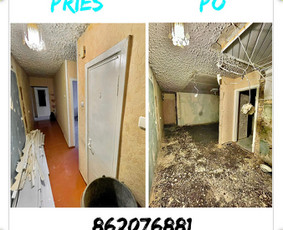 Pertvarų, sienų griovimas - Griovimo darbai Klaipėdoje /sienų griovimas Klaipėda/ - 2