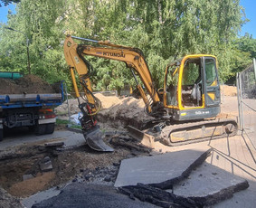 Račioko,bobcat,mini ekskavatoriaus nuoma / Darius / Darbų pavyzdys ID 3060474