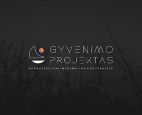 Logotipas Gyvenimo projektas, konsultavimas, mokymai, psichoterapija.