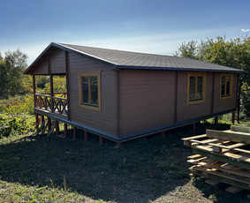 Medinių namų ir kitų paviršių dažymas / Emko projects / Darbų pavyzdys ID 3062014