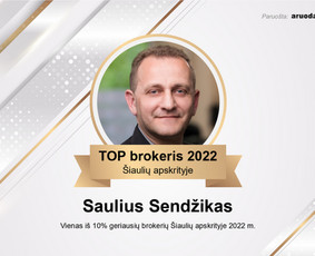 Nekilnojamo turto brokeris Šiauliuose ir Šiaulių apskrityje / Saulius Sendžikas / Darbų pavyzdys ID 3062836
