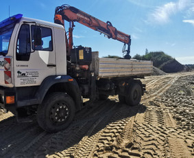 Juodzemis, zvyras, smelis, skalda, betonas, fiskaras-kranas. / MB LECH TRANSPORT / Darbų pavyzdys ID 3063276