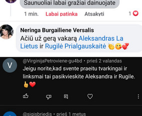 Muzikantai, atlikėjai, vedėjas / Aleksandras La & Rugilė / Darbų pavyzdys ID 3063934