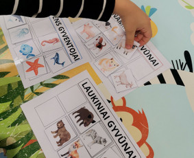 Vaikų kalbos sutrikimų korekcija - Logopedo, specialiojo pedagogo užsiėmimai - 2