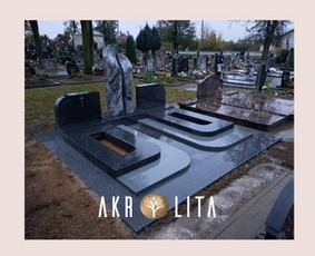Nauja kapavietė Nary Black ir Kuru Grey skirtingų storių granitas.
Virbalių kap.