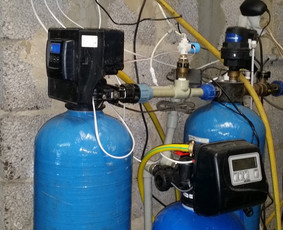 Nugeležinimo filtro renovacija ir kompresoriaus valdiklio įdiegimas