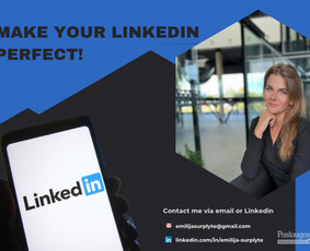 Linkedin ir Cv koregavimas, konsultacijos, administravimas - LinkedIn strategijų kūrimas - 1 LinkedIn strategijų kūrimas - Linkedin ir Cv koregavimas, konsultacijos, administravimas - 1